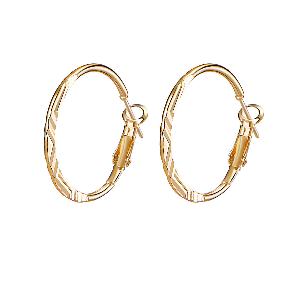 Korean Retro Earrings Set Fashion Ear Ring 9 Pairs Combination Set Ear Rings