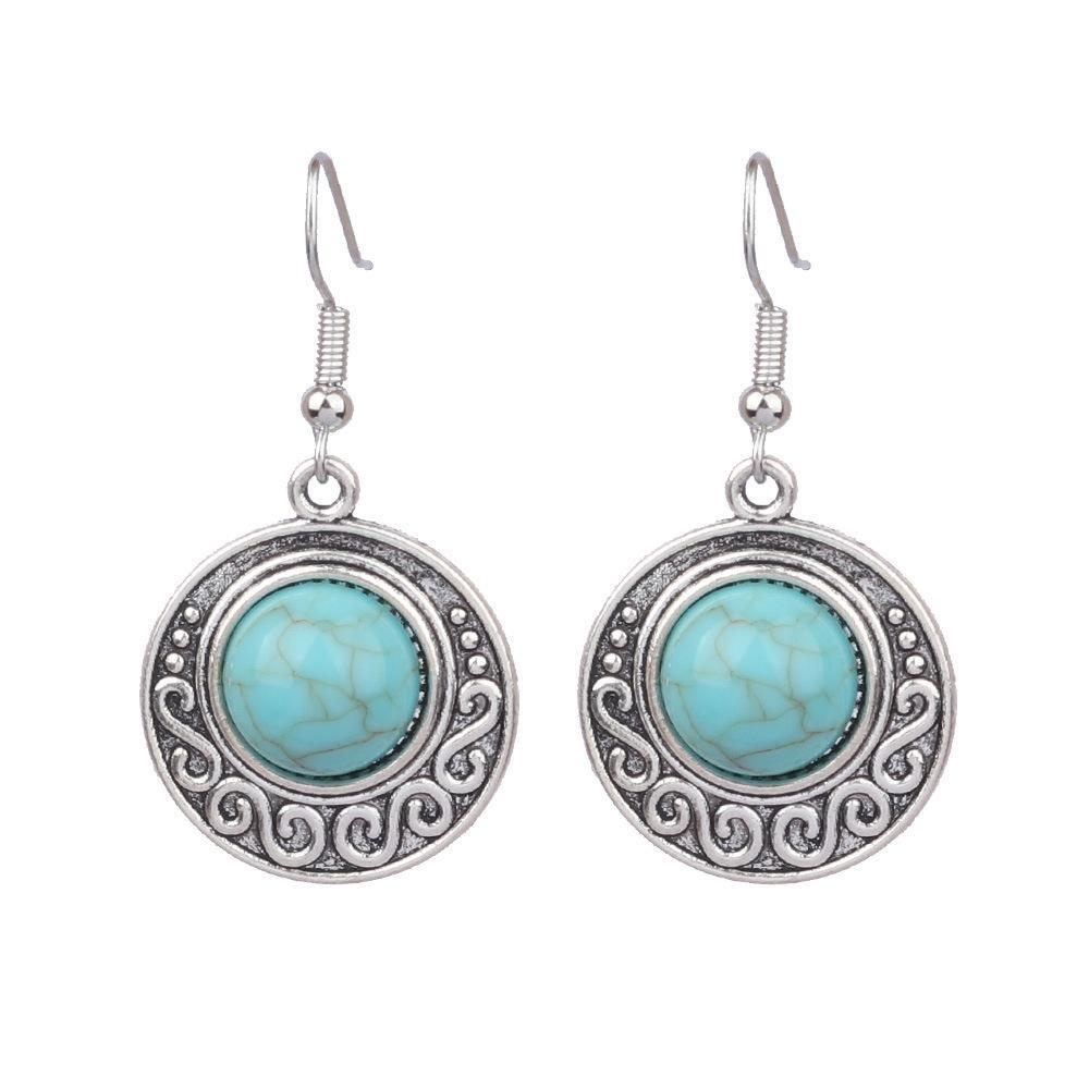 Alloy Retro Exaggerated Temperamental Ear Rings