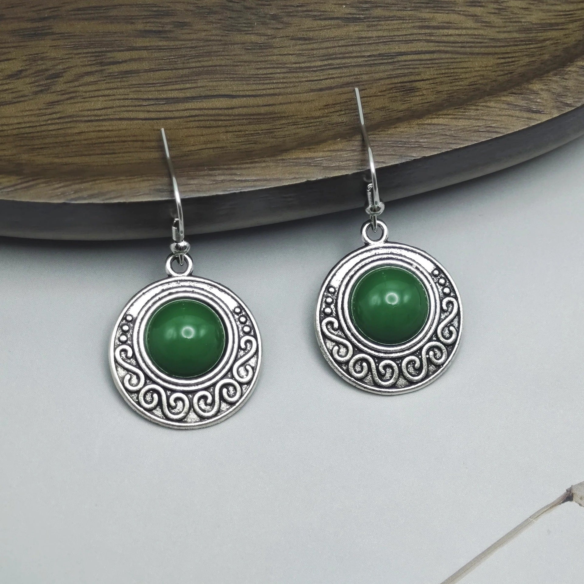 Alloy Retro Exaggerated Temperamental Ear Rings